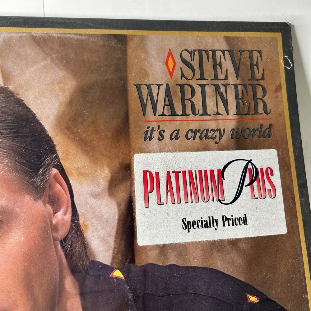 Steve Wariner - It's A Crazy World Vinyl LP SEALED MCA-5926 - Picture 2 of 7